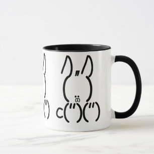 ASCII Rabbit Mug