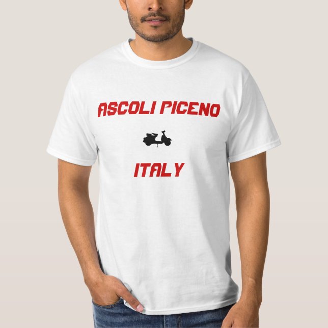 Ascoli Piceno, Italy Scooter T-Shirt (Front)