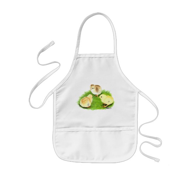 Aseel Wheaten Chicks Kids Apron (Front)