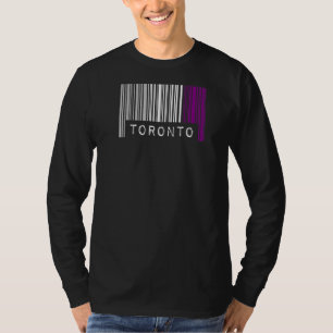 Asexual Barcode Pride Toronto Canada Cute Ace Aest T-Shirt