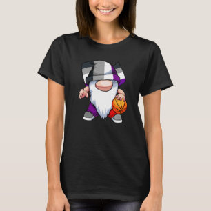 Asexual Basketball Daddy Gnome Lgbt Q Asexuality A T-Shirt
