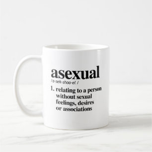 Asexual Definition - Defined LGBTQ Terms - Coffee Mug