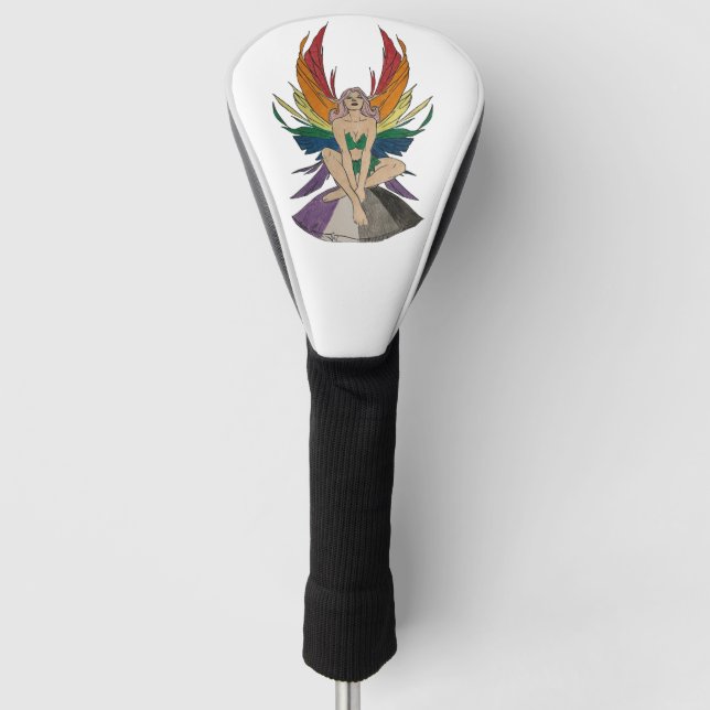 Asexual Faerie Golf Head Cover (Front)
