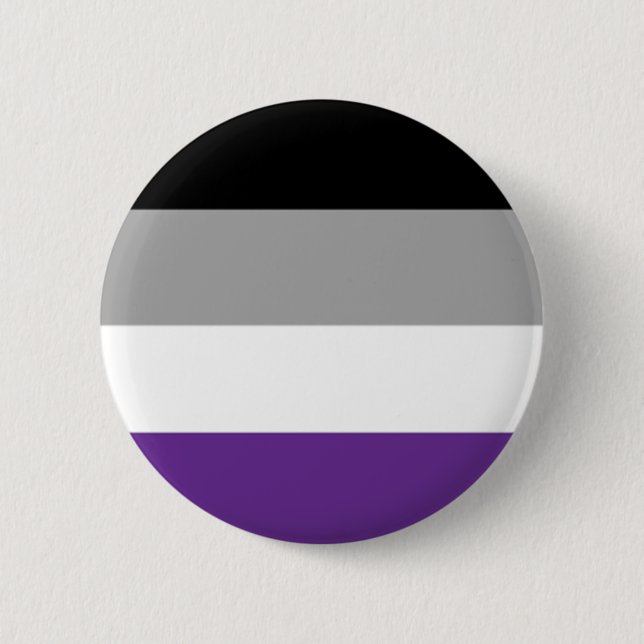 Asexual Flag Button (Front)