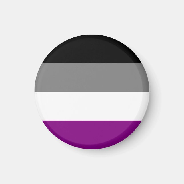 Asexual flag magnets (Front)