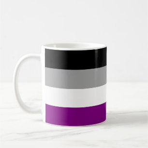 Asexual flag mug