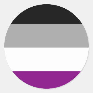 Asexual Flag sticker