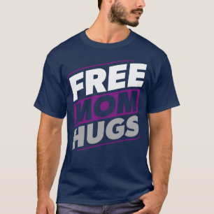 Asexual Free Mum Hugs Ace Asexuality LGBTIA T-Shirt