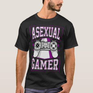 Asexual Gamer Video Games  Cute Trendy Ace Pride S T-Shirt