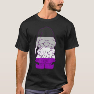 Asexual Gnome Ace Beanie Asexual Pride Lgbtqa Asex T-Shirt
