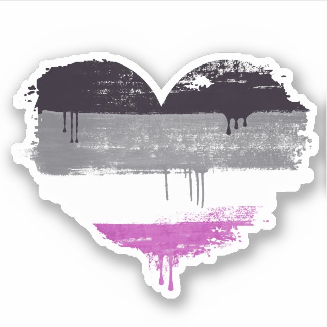 ASEXUAL HEART - ASEXUAL LOVE (Front)