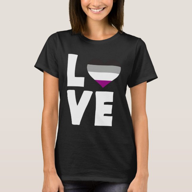 Asexual Love  1 T-Shirt (Front)