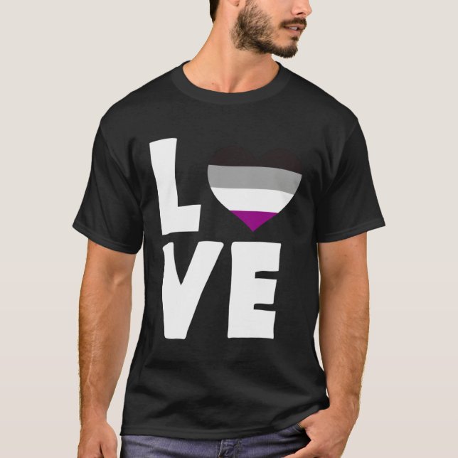 Asexual Love  1 T-Shirt (Front)
