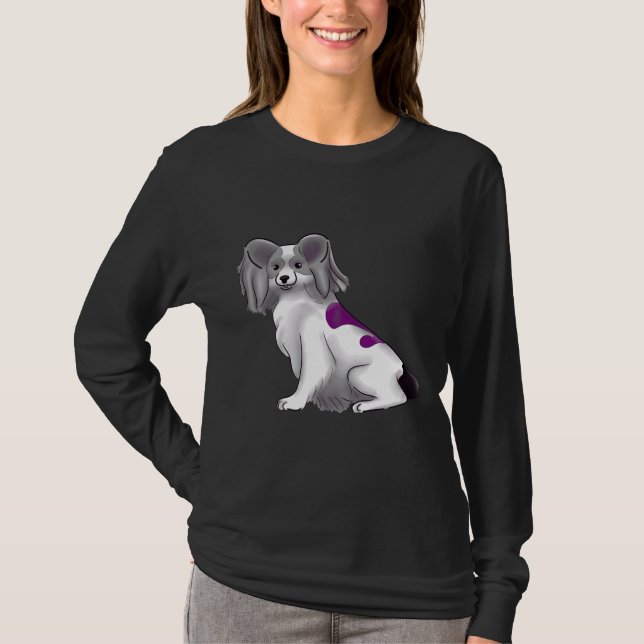 Asexual Papillon T-Shirt (Front)