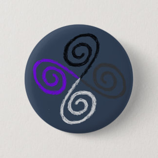 Asexual Pride 6 Cm Round Badge