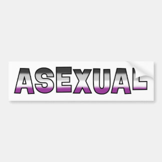 Asexual Pride Bumper Sticker