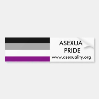 Asexual Pride Bumper Sticker 2