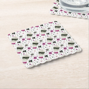 Asexual Pride Coasters