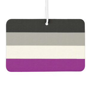 Asexual Pride Flag Car Air Freshener