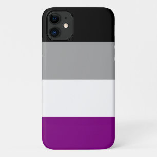 Asexual Pride Flag iPhone 11 Case