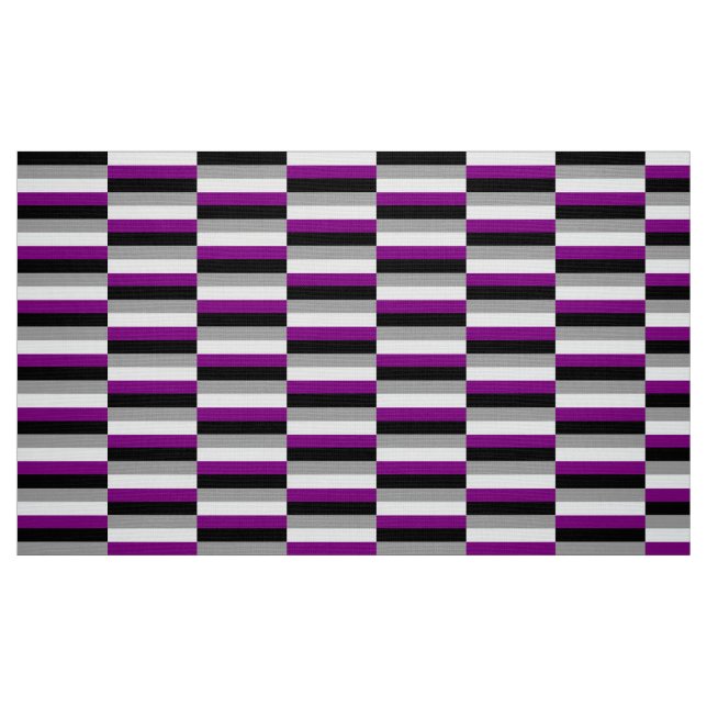 Asexual Pride Flag Fabric (Fat Quarter)