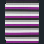 Asexual Pride Flag iPad Cover<br><div class="desc">Asexual Pride Apparel for Everyone! Browse over 1, 000  Gay Pride,  Humour,  Equality,  Slang,  & Culture Designs.  The Most Unique Gay,  Lesbian Bi,  Trans,  Queer,  and Intersexed Apparel on the web. You'll find everything from Gay to Z @ http://www.LgbtShirts.com FIND US ON: THE WEB: http://www.LgbtShirts.com FACEBOOK: http://www.facebook.com/glbtshirts TWITTER: http://www.twitter.com/glbtshirts</div>