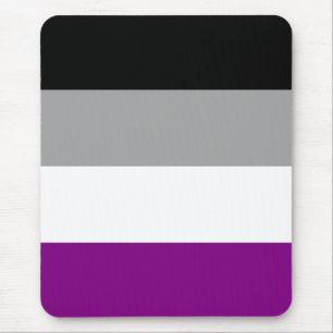 Asexual Pride Flag Mouse Mat