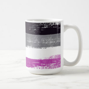 Asexual Pride Paint Coffee Mug