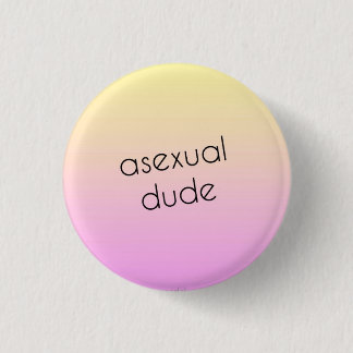 Asexual Pride pin - asexual dude