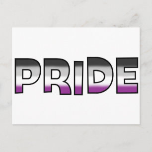 Asexual Pride Postcard