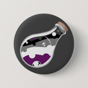Asexual Pride Potion Button