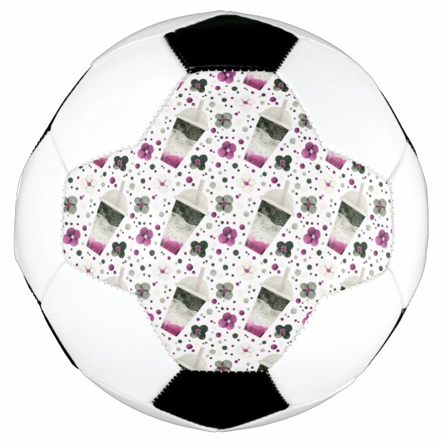 Asexual Pride Soccer Ball (Front)