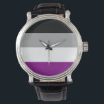 ASEXUAL PRIDE STRIPES DESIGN -.png Watch<br><div class="desc">Shop Customised Watches and Apparel.</div>