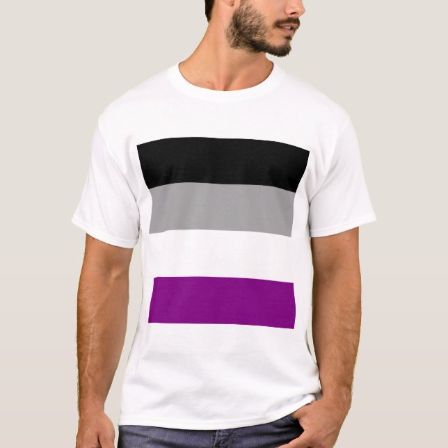 Asexual Pride T-Shirt (Front)