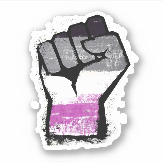 Asexual Protest Fist (Front)
