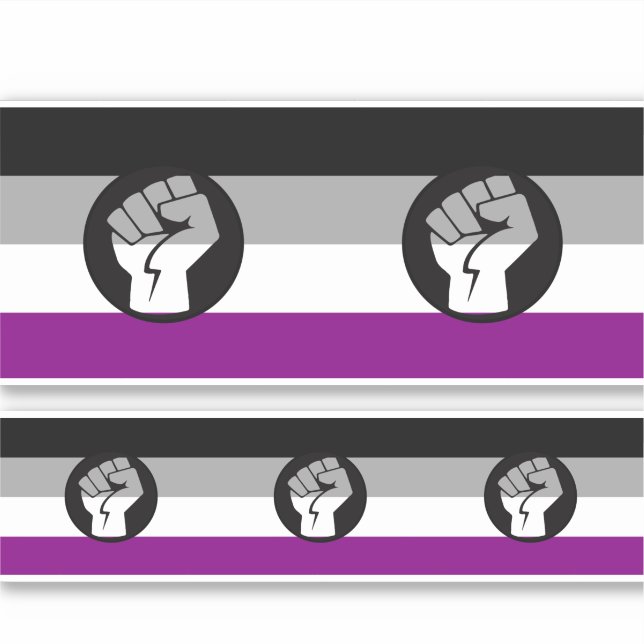 Asexual Protest Flag (Front)