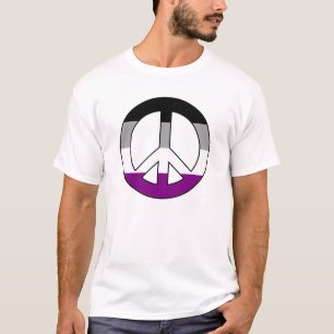 Asexuality peace sign sign sign T-Shirt