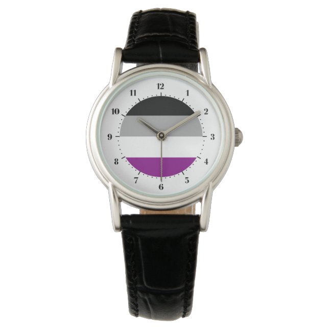 Asexuality pride flag watch (Front)