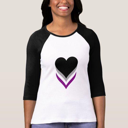Asexuality pride hearts T-Shirt