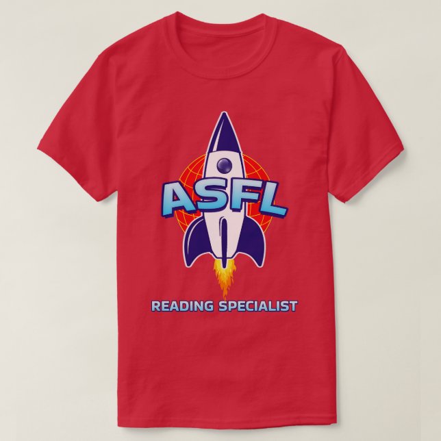 ASFL READING SPECIALIST TShirt (Design Front)
