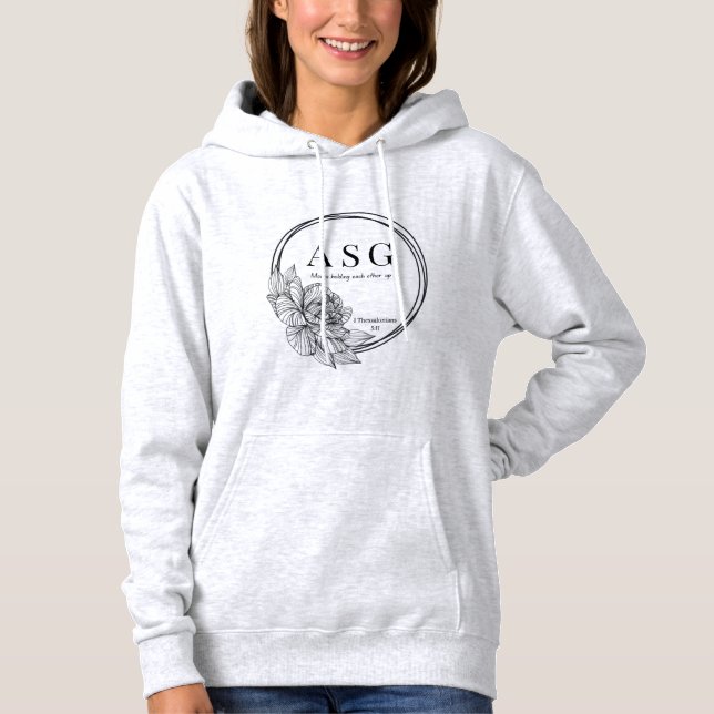 ASG Logo (no name on back) Hoodie (Front)