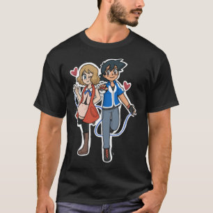 Ash and Serena - Amourshipping .png T-Shirt