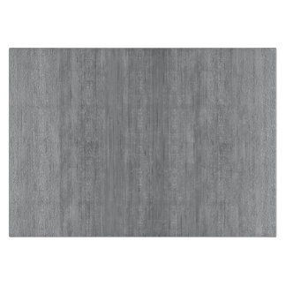 Ash Grey Bamboo Wood Grain Look Cutting Board