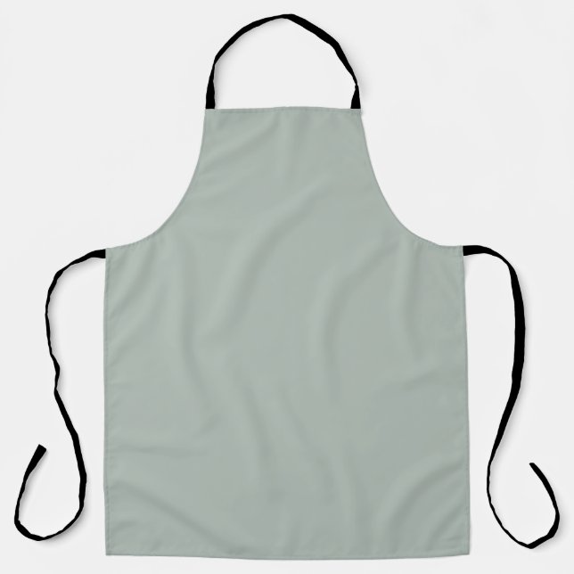 Ash grey (solid colour) apron (Front)