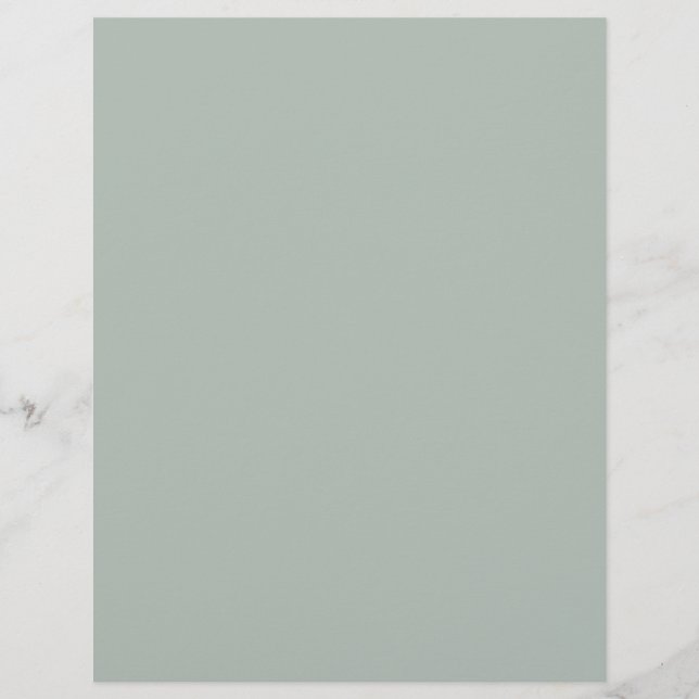 Ash grey (solid colour) custom letterhead (Front)