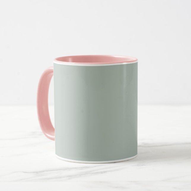 Ash grey (solid colour) mug (Front Left)