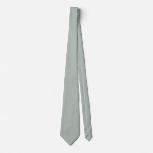 Ash grey (solid colour) tie