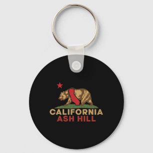 Ash Hill California Vintage Bear Retro State Pride Key Ring