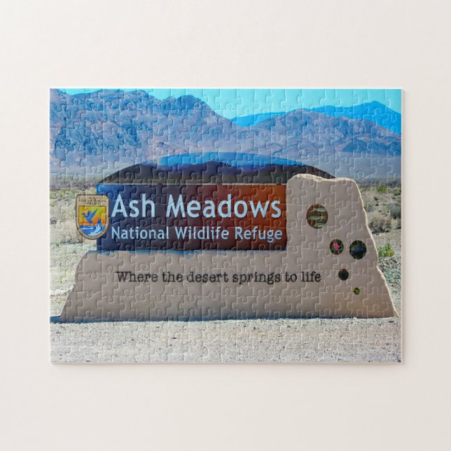 Ash Medows Nevada. Jigsaw Puzzle (Horizontal)