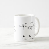 Ash peptide name mug (Front Right)